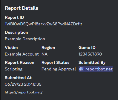 Bot] 💥 reportbot.net, league of legends report ticket bot